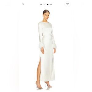 REVOLVE Gloss Midi Dress - Ivory